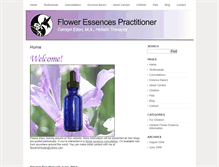 Tablet Screenshot of floweressencespractitioner.com